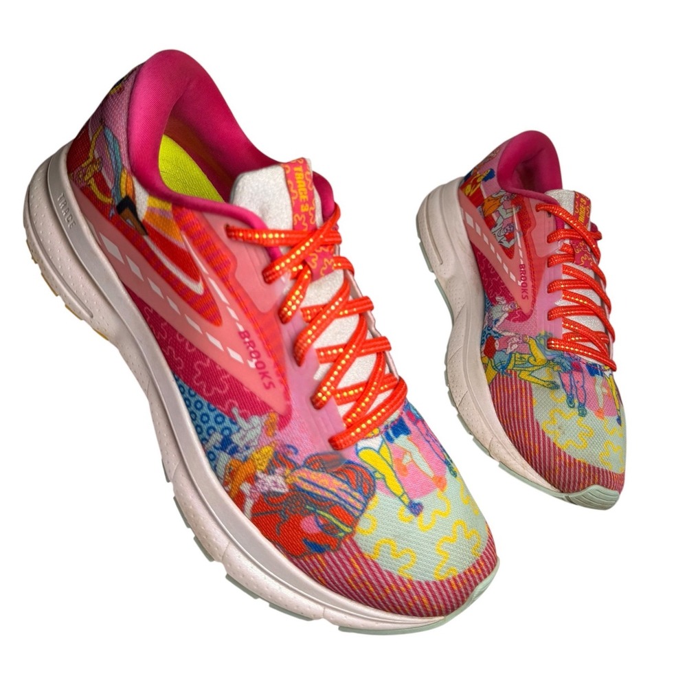 Brooks Trace 3 Run Proud Adam Dalton Blake Running Shoes Women 9.5 - Picture 13 of 16